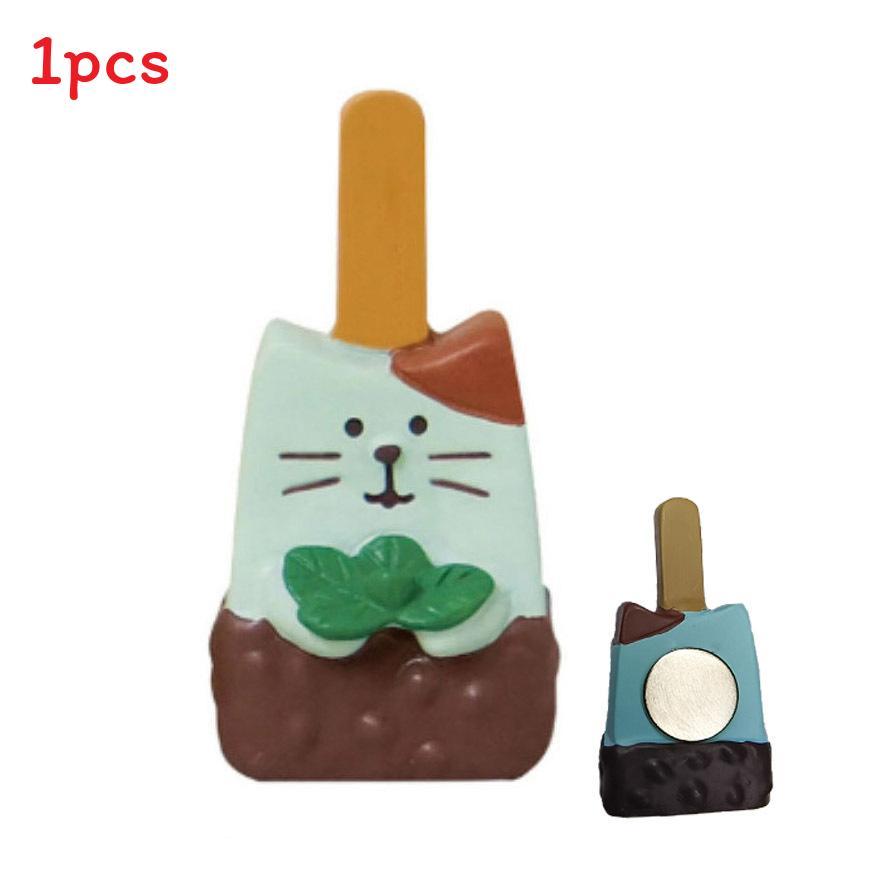 Cat Magnet Fridge Sticker With Strong Magnetic Diy Decor For Kitchen Organization