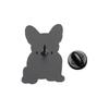Cute White Puppy Shape Enamel Brooch Pin Pet Inspired Jewelry For Women Men Casual Wear Gift Anniversary Party Outfits