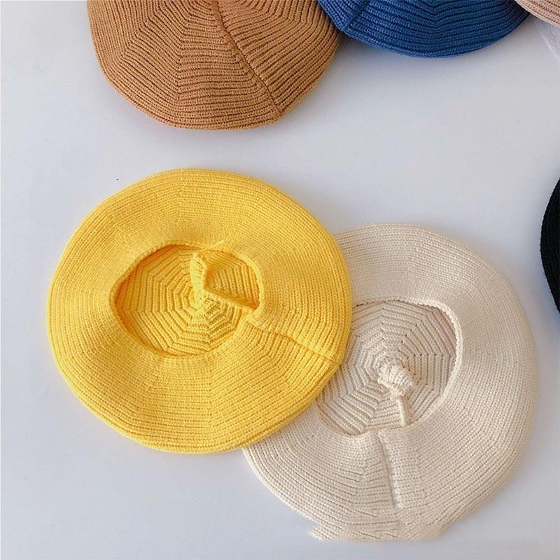 Baby hatt tjejer baby basker tjej nät röd spädbarn målare hatt söt super söt barn hatt