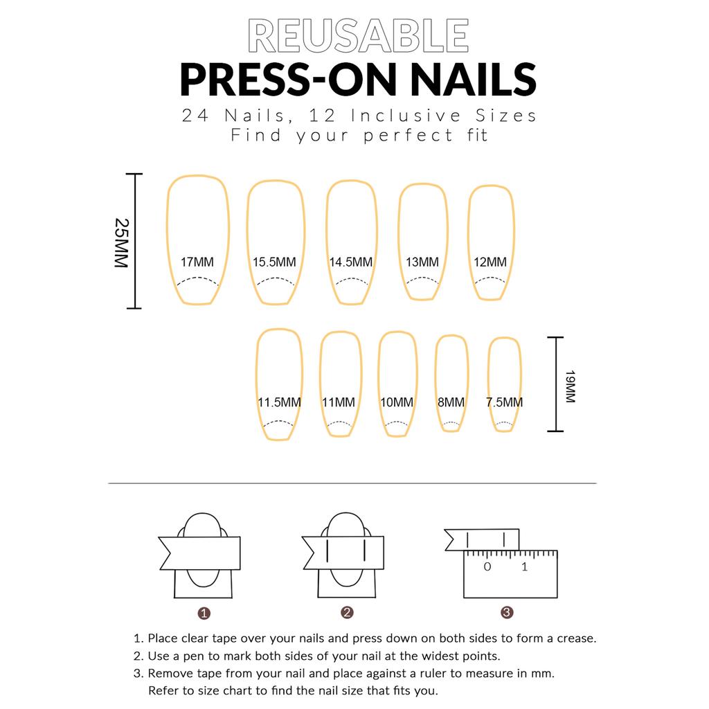 24Pcs Fake Nails Leopard Tip Press on Nails Rhinestone False Nails Press On Nails Artificial Nail Tips For Women Nail Tips