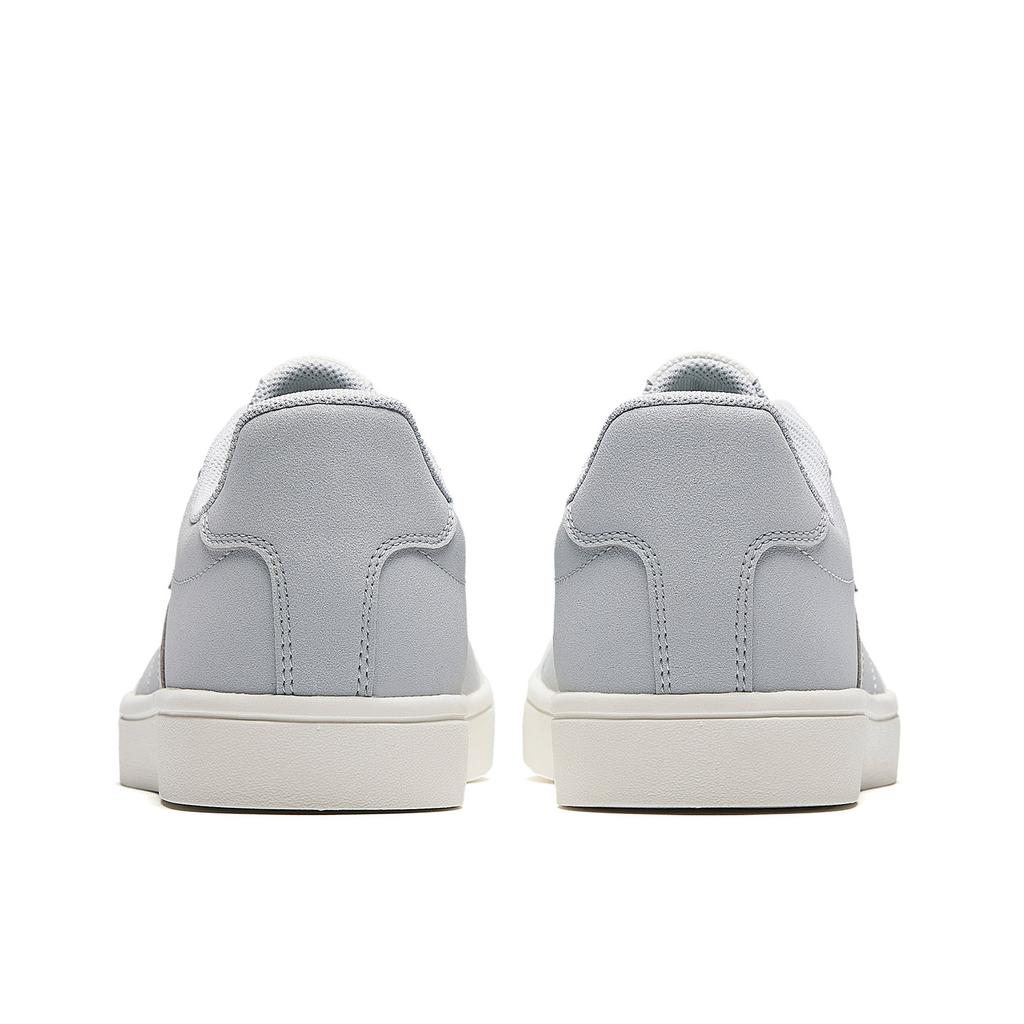 Anta Active Skateboard Shoes Men's Low Top Frost Tower Gray/Ivory White 6 912618099-6
