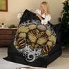 Anime A-Attack o-on T-Titan Throw Flannel Blanket, Soft Warm, Durable & Washable cute Cool