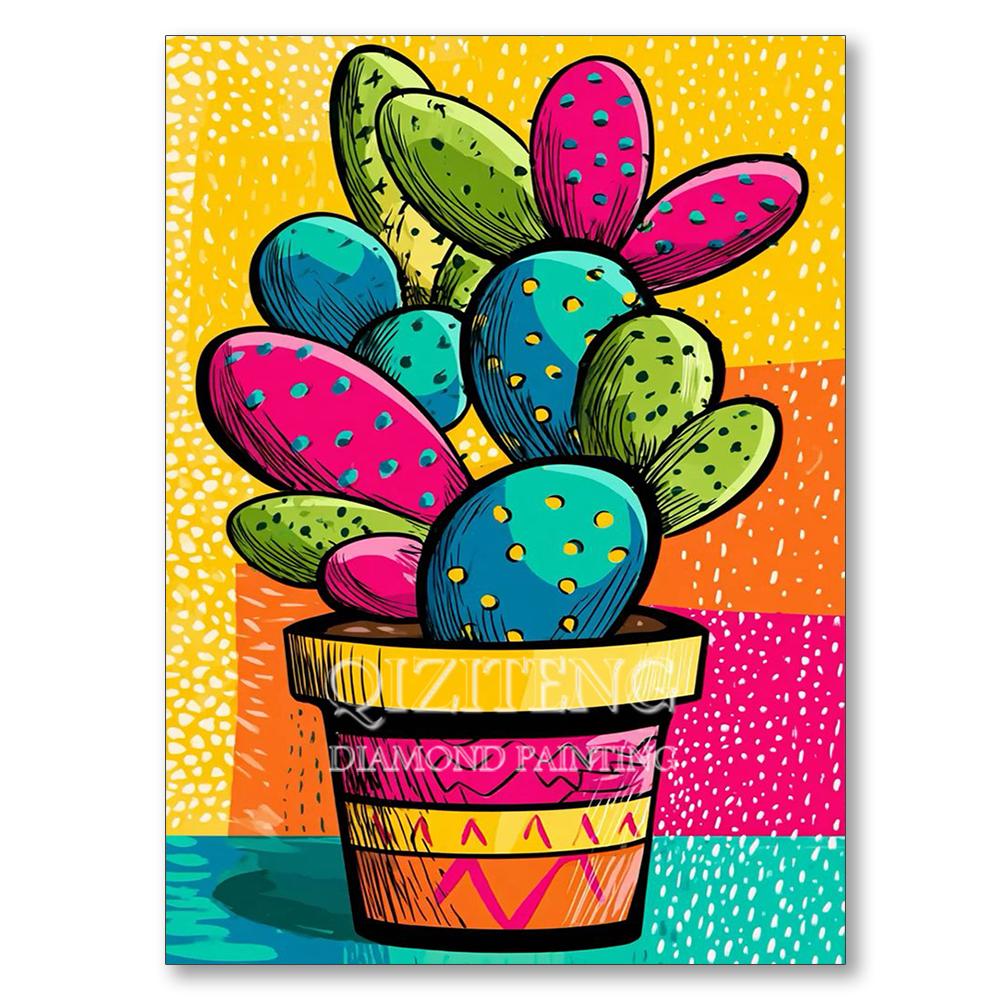 Vibrant Floral Diamond Painting Full Square Round Diamond Mosaic Embroidery Cross Stitch Kit DIY Home Decor Art Craft Gift