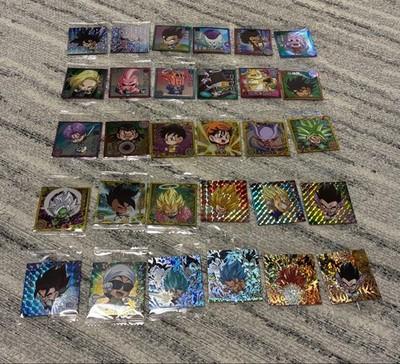 Dragon Ball Wafer Sticker 14 Transcenders Fusion Combination Complete 30