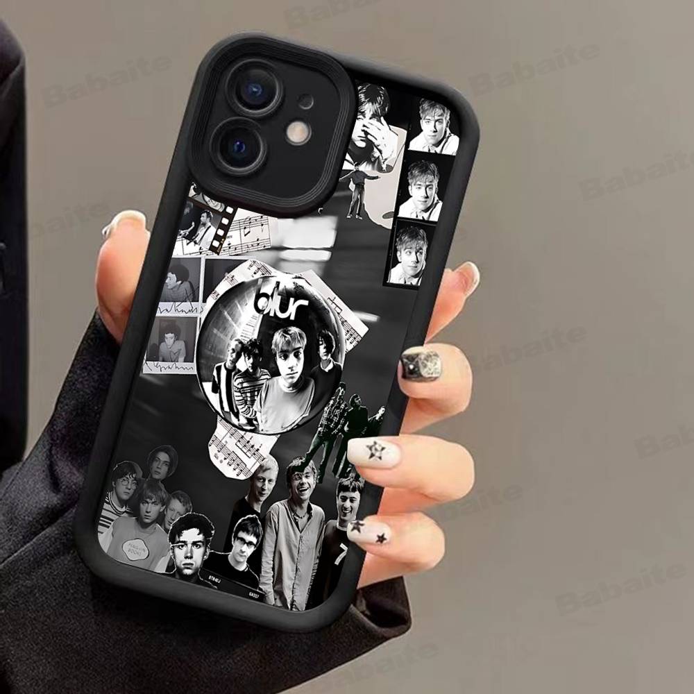 Rock Band B-Blur Phone Case For IPhone 17 16 15 14 13 12 11 Pro Max 16E Plus INS Soft Cover