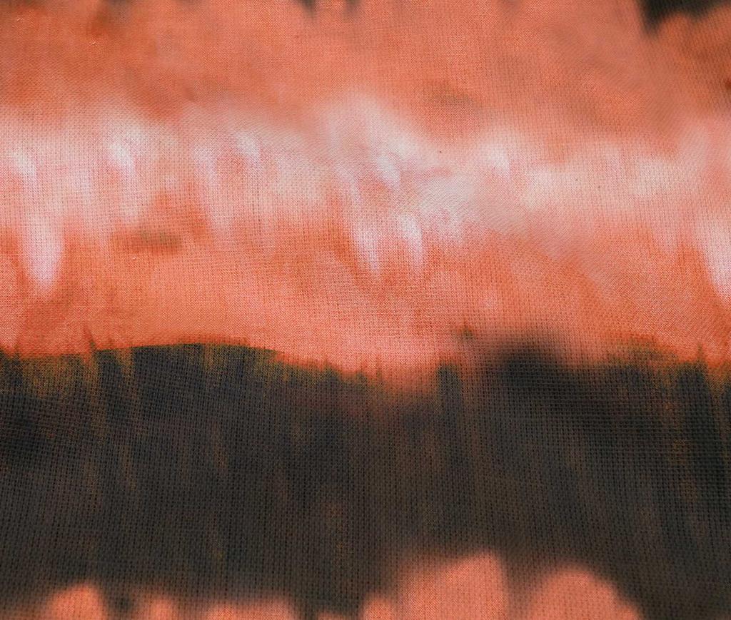 oneOone Cotton Flex Orange Fabric Tie Dye Fabric For Sewing Printed Craft Fabric By The Yard 40 Inch