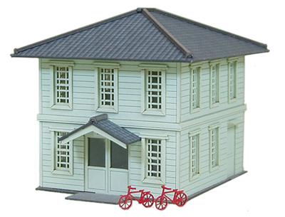 Sankei Nostalgic Diorama Series Post Office 1/150 MP03-05
