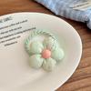 Candy Color Headband Wool Bold Flower Hair Rope Children'S Sweet High Elastic Hair Band Headgear Head Flower Girls Hair Accessories