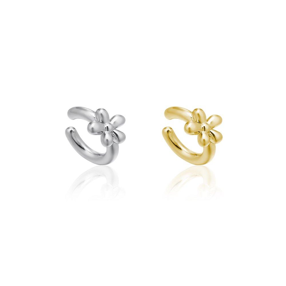 Oxalis Flower Earcuff