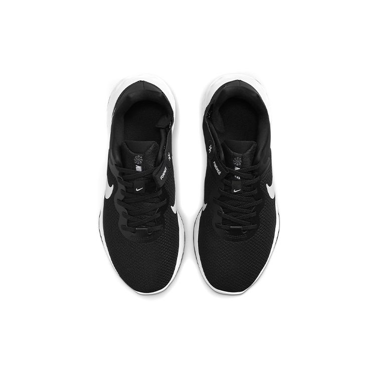 Nike Scarpe da Ginnastica Uomo Revolution 6 FlyEase Next Nature Extra Large Triple Black Grigio Fumo Scuro DD8476-003