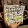 DIY lalele oglindă cub lampă simulare flori dormitor lampă de masă lucrată manual lalele oglindă lumină de noapte cadou de aniversare