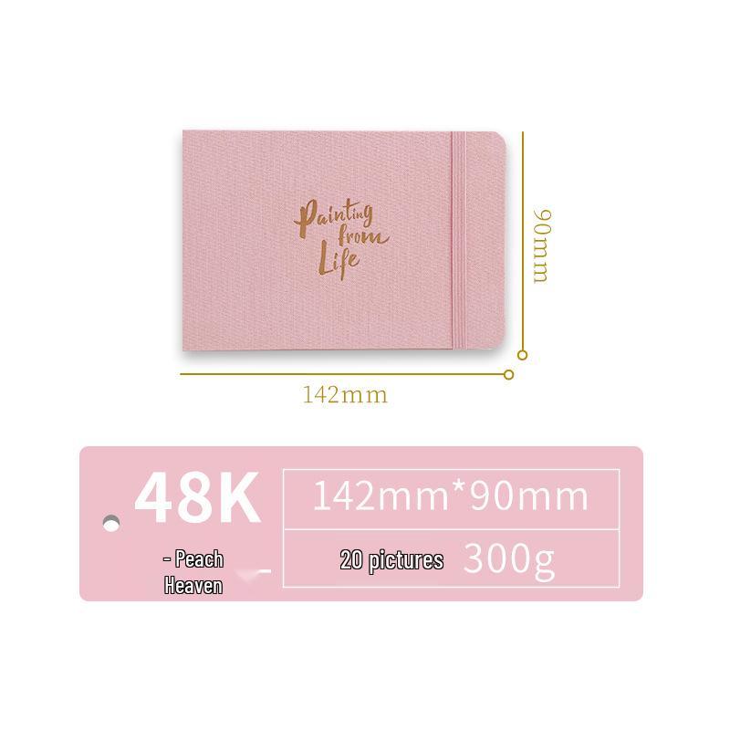 Thickened Student Watercolor Journal Set - 300g Blank Art Square