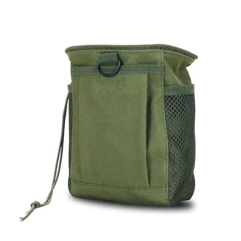 Tactical Molle Dump Pouch Drastring Ammo Bag Adjustable Universal Holster Bag Holster Bag for Airsoft Paintball Hunting Gear