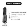 Mini Portable Flashlight USB Rechargeable Small Household Torch Outdoor Camping Hiking Emergency Lighting Light