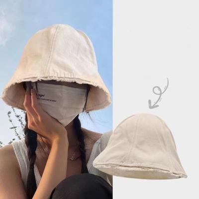 Versatile Bucket Hat Oversized Brim Beach Hat Fashion Fisherman Hat  Unisex
