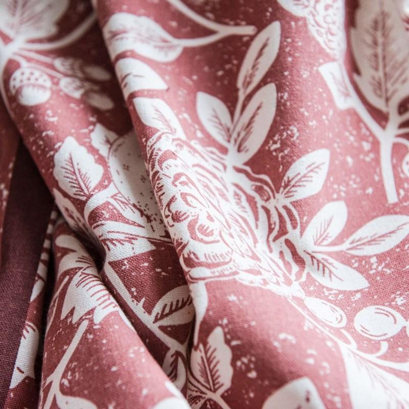 American Style Rural Floral Cotton Linen Window Curtain Blackout Valance Living Room Bedroom Drape Home Life Decor Curtains