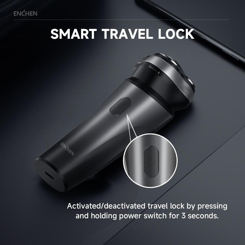 Xiaomi ENCHEN BlackStone Max Electric Shaver Rotary 3D Hair Razor