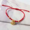 Chinese Style Lucky Red Rope New Year Fortune Bracelet Cute Snake Year Bracelet  Women