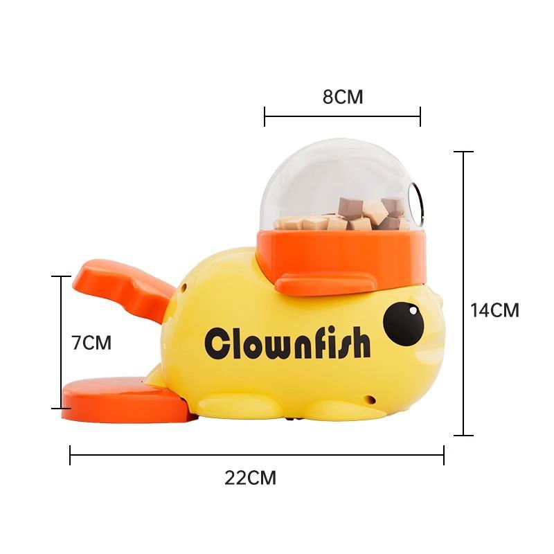 Duck Cat Toy Self Entertainment Boredom Relief Treat Dispenser Freeze Dried Snack Launcher For Kittens