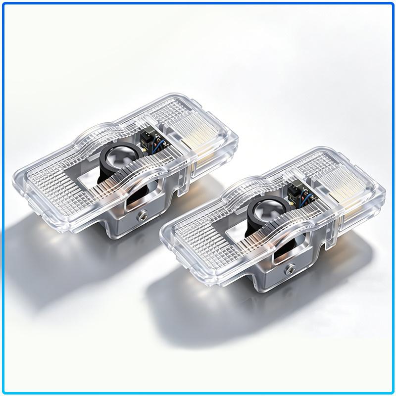 2 Stück HD LED Auto Tür Logo Projektor Willkommenslicht Auto Zubehör für Peugeot 406 306 4008 307 Traveller 206 308 205 206CC 408 207 208 508 3008 407