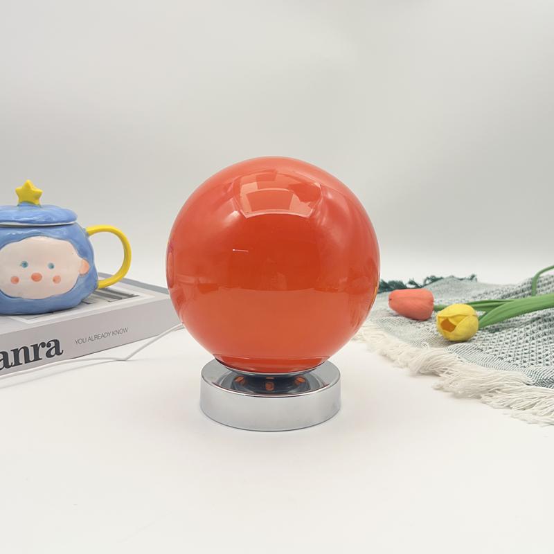 Stylish Mini Desk Lamp 12CM15CM LED USB Rechargeable Touch Control Perfect Nightstand Study Desk Kids Room Home Decor Lighting