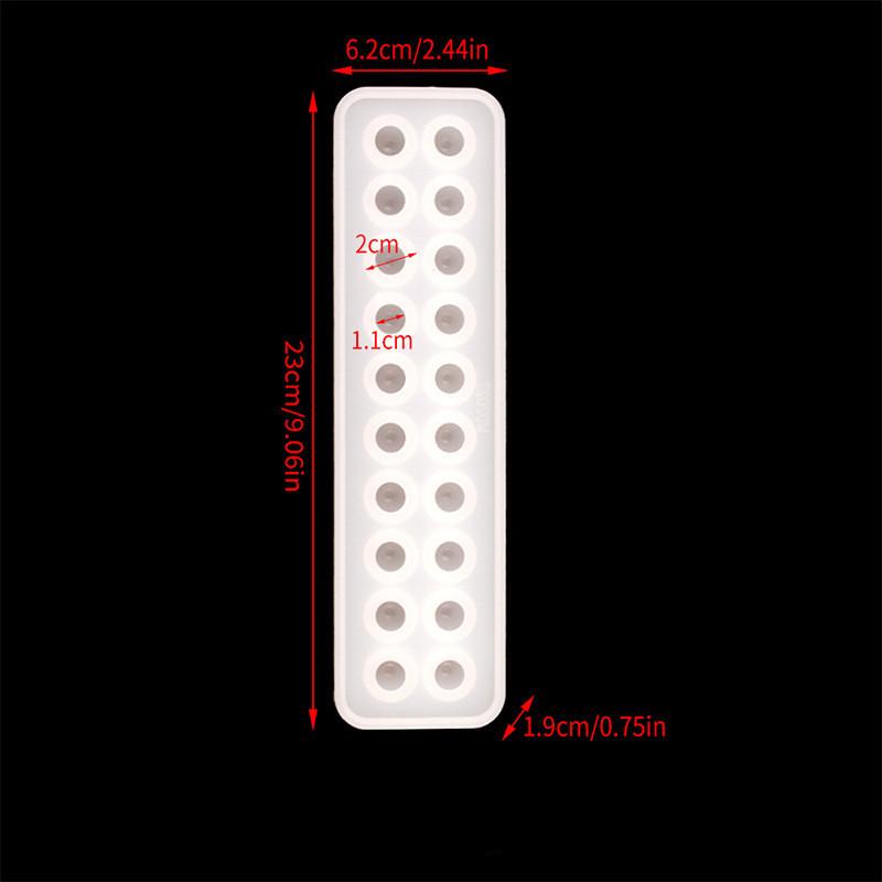 

Ball Silicone Molds Epoxy Resin 3D Beads Sphere Resin Necklace Pendant Mold for DIY Epoxy Resin Pendant Crafts Jewelry Making