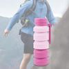 Foldable Water Bottle Drinking Cup Portable Leakproof Waterproof 510ml Sports for Outdoor,