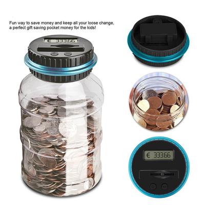 Sparschwein Zähler Münze Elektronische Digitale LCD Zählen Münze Geld Sparen Box Jar Münzen Aufbewahrungsbox