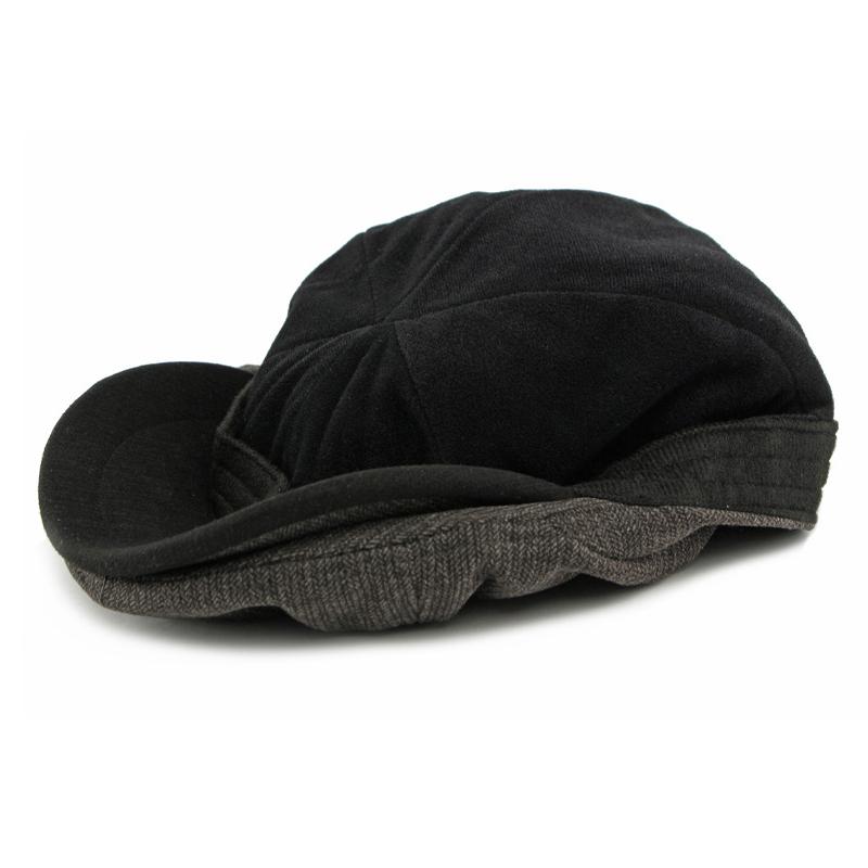 Autumn Winter Warm Hat Men's Octagonal Hat British Retro Forward Hat Paintsman Hat Newsboy Hat