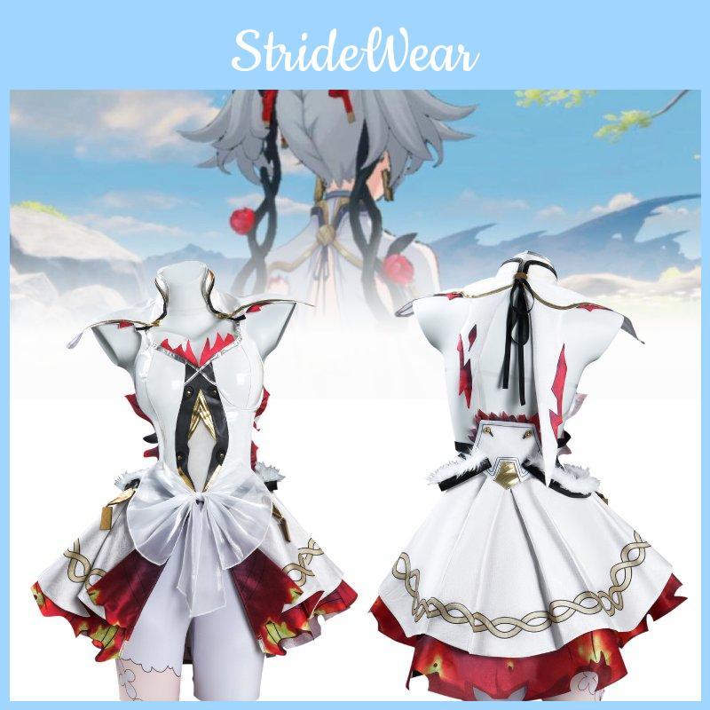 Trendy Two Dimensional Game Character Cosplay Outfit With Elegant Soft Wool Material For Fans