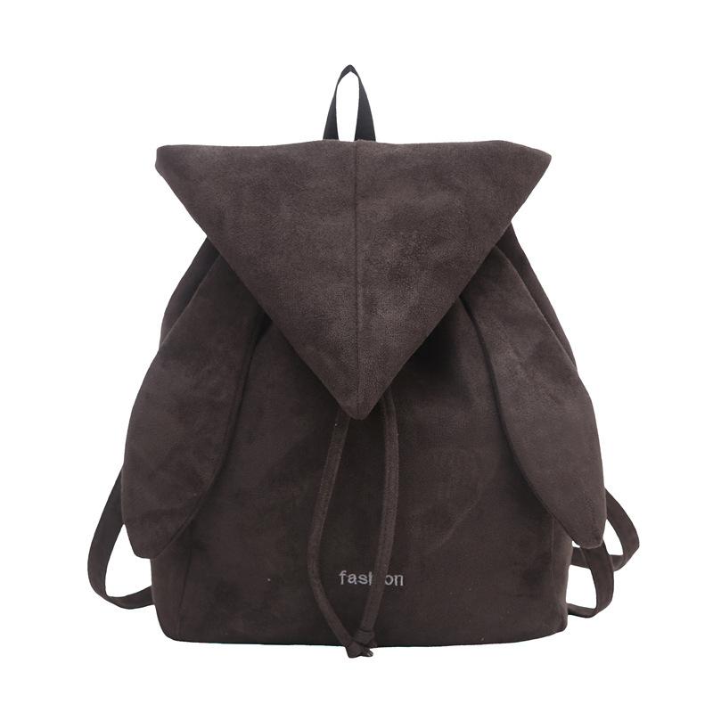 

New niche angel wing backpack simple and high-value drawstring backpack sweatshirt hat bag сірий колір