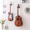 Guitar Wall Mount Hanger Hook Acoustic Electric Bass Guitar Wall Hook Hanger Black Metal Holder Hanger