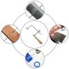 Wood Handle Jewelry Saw U Shaped Saw Frame V Slot Bench Pin Jewelry Tools Perfect Gift for Professional Metalworkers