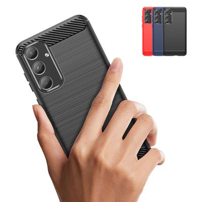 Samsung A55 maciņš Samsung Galaxy A55 A35 A05 A05S A15 A25 5G vāciņš triecienizturīgs TPU mīkstas oglekļa šķiedras vāciņš Samsung A55