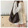Bag Women's Bag New 2025 Shoulder Bag Leopard Print Casual Shopping Bag Large Capacity Popular Fashion Solid Color Tote Bag