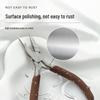 Bent Nose, Pointed Nose, and Round Nose Pliers Set for Jewelry Wire Wrapping, Cutting, Beading, and DIY Accessories