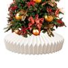 Artificial Tree Collar Adjustable Folding Holiday Decoration Tree Stand Base Cover For Living Room Photo Backdrops Entryway