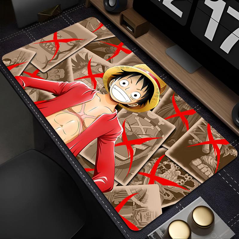 Mouse Pad  one piece luffy rubber table Large Gamer Desk mat Computer Keyboard Pad PC gaming accessories carpet mousepad