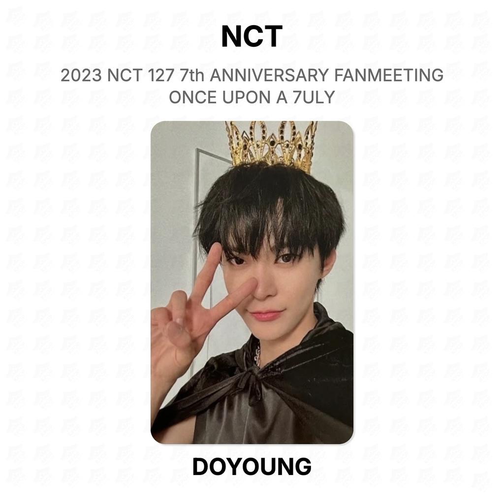 NCT 2023 NCT 127 7th ANNIVERSARY FANMEETING ONCE UPON A 7ULY Official Photocard