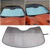 Foldable Sun Shade Truck Van Car Windshield Visor For Corvette C7 2014-19 US