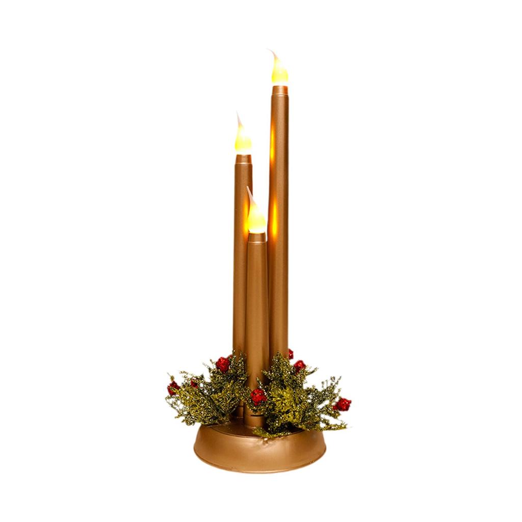 Candles for Christmas, Party Decorations, 12 Inch Flameless Taper Candle