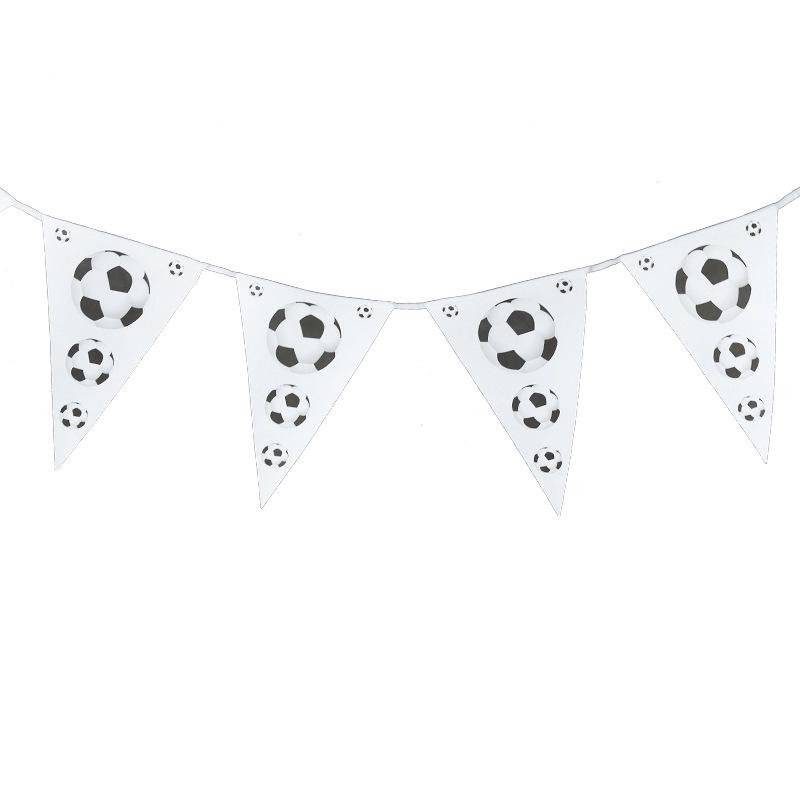 Green Football Birthday Party Decorations & Disposable Tableware Set