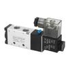 BERM Solenoid Valve Pneumatic Electric 2 Position 5 Way Electromagnetic Control DC12V