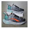 Men's Gradient Transparent Air Sneakers Lightweight Breathable Mesh Running Shoes Fashionable Athletic Footwear for Training and Daily Wear