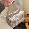 2025 Cartoon Cat Portable Makeup & Toiletries Bag - Large Capacity 3D Travel Organizer
