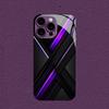 Electroplated Silver Tempered Glass Phone Case for iPhone Case for 11/12/13/14/15/16/17 Pro MAX
