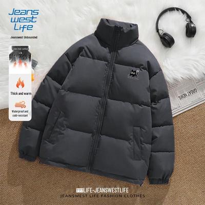 JEANSWEST LIFE Men's Cartoon Padded Winter Jacket
