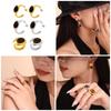 Sophisticated C Shaped Earrings Rings with Tigers Eye Stone to Elevating Your Look Styles at Any Evening Event