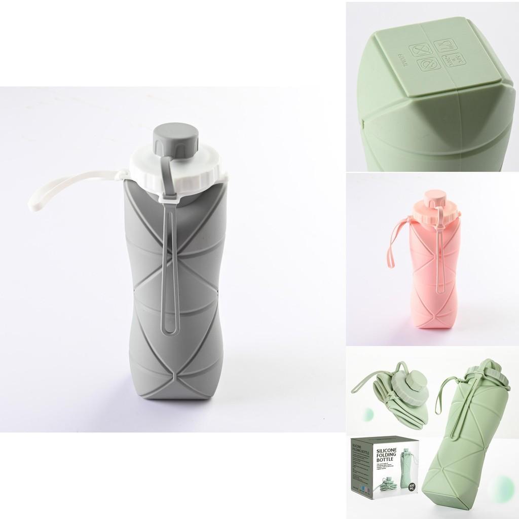 Portable Telescopic Folding Cup For Outdoor Travel Sports Heat Resistant Silicone Material