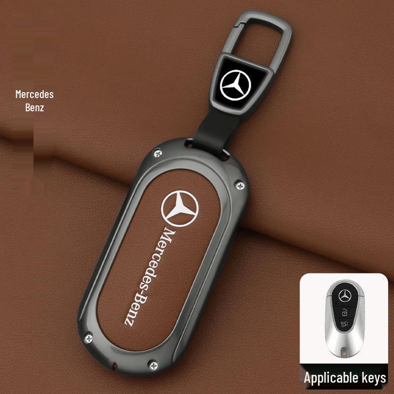 Mercedes Key Case for E300L, C260L, GLC300L, C200L, A200L, GLA, GLB, GLE Models